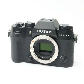 【中古】 《美品》 FUJIFILM X-T50 ボディ ブラック [ デジタルカメラ ]