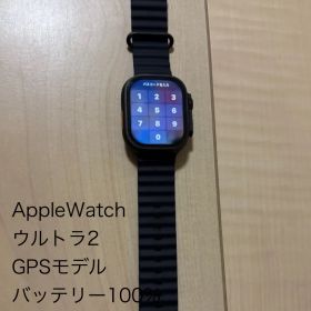 Apple Watch ultra2 ブラックチタニウムケースGPS+Cel lular
