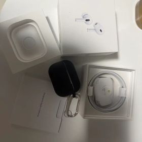 美品 即配送 AirPods Pro 2 本体 ホワイト ケース付き