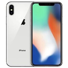 iPhoneX[256GB] au シルバー【安心保証】