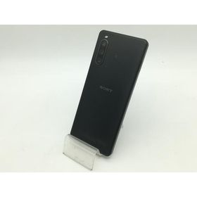 【中古】SONY SoftBank 【SIMフリー】 Xperia 10 IV ブラック 6GB 128GB A202SO【OSU301】保証期間１ヶ月【ランクC】
