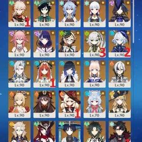 【六神】☆5x66 マーヴィカ+餅 シトラリ スカーク 申鶴 フリーナ2凸 夜蘭 ナヒーダ3凸+餅 | 原神のアカウントデータ、RMTの販売・買取一覧