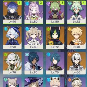 引退垢 | 原神のアカウントデータ、RMTの販売・買取一覧