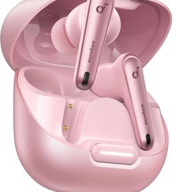 Anker Soundcore Liberty 4 NC (Blueooth 5.3)【完全ワイヤレスイヤホン/ウルトラノイズキャンセリング 3.0 / ワイヤレス充電/マルチポイント接続/外音取り込み / 最大50時間再生 / ハイレゾ対応 / IPX4防水規格 / PSE技術基準適合】ピンク X0018LSIOF