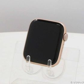 〔中古〕Apple(アップル) Apple Watch Series 5 GPS 44mm ゴールドアルミニウムケース バンド無し〔352-ud〕