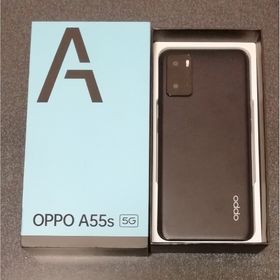 OPPO A55s 5G ソフトバンク A102OP ブラック(スマートフォン本体)