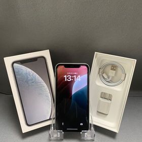 美品中古 アップルストア版 SIMフリー iPhoneXR 128GB ホワイト色