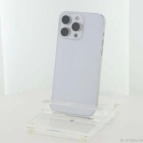 〔中古品〕 iPhone15 Pro Max 256GB ホワイトチタニウム MU6Q3J／A SIMフリー【344】