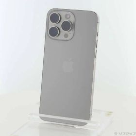〔中古品〕 iPhone15 Pro Max 256GB ナチュラルチタニウム MU6R3J／A SIMフリー【352】