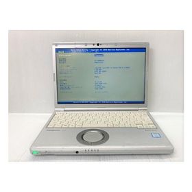 中古 モバイルノートパソコン Panasonic Let'sNote CF-SV8KDCVS Corei5-8265U/8GB-MEM/12.1インチ/OS無し/難あり※内蔵ストレージ欠品