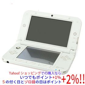 【中古】ニンテンドー3DS LL ピンクXホワイト SPR-S-RAAA 本体のみ スライドパッドなし・本体いたみ