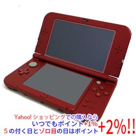 【中古】任天堂 Newニンテンドー3DS LL メタリックレッド