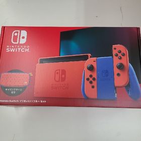 ニンテンドースイッチ(Nintendo Switch)の【新品未開封】Nintendo Switch マリオレッド×ブルー セット(家庭用ゲーム機本体)