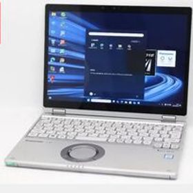 中古 2.8K対応 タッチ 12型 Panasonic Let's Note CF-QV8TFAVS Windows11 八世代 i5-8365U 8GB 256GB-SSD カメラ LTE 無線 Office 管:0913v