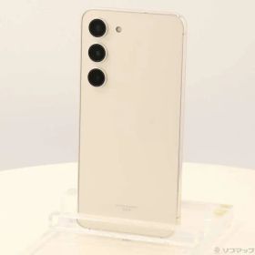 〔中古品〕 Galaxy S23 256GB クリーム SCG19 au SIMフリー【371】