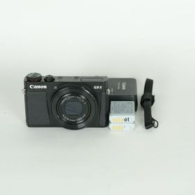 [良品 | バッテリー2個付] Canon PowerShot G9X Mark II ブラック | コンパクトデジタルカメラ