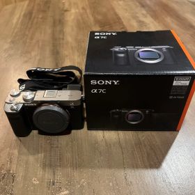 SONY α7C ミラーレス一眼 本体 箱付き