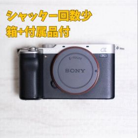 SONY α7C シャッター回数少 箱+付属品あり