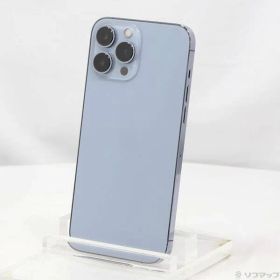 〔中古品〕 iPhone13 Pro Max 128GB シエラブルー MLJ73J／A SIMフリー【258】