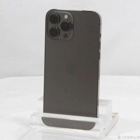 〔中古品〕 iPhone13 Pro Max 256GB グラファイト MLJ83J／A SIMフリー【262】