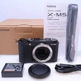 【ほぼ新品】FUJIFILM X-M5 ボディ ブラック F X-M5-B ミラーレス一眼カメラ