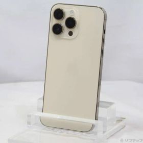 〔中古品〕 iPhone14 Pro Max 128GB ゴールド MQ983J／A SIMフリー【352】