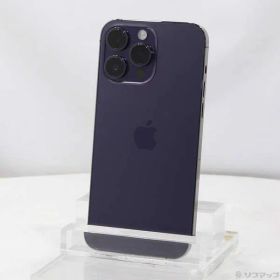 〔中古品〕 iPhone14 Pro Max 256GB ディープパープル MQ9E3J／A SIMフリー【276】