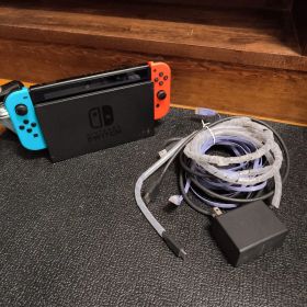 【ジャンク】Nintendo Switch 本体 付属品 有線LANアダプタ有