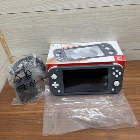 極美品 Nintendo Switch Lite グレー 本体