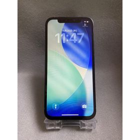 アイフォーン(iPhone)の美品中古 国内版 SIMフリー iPhone12 64GB ブラック色(スマートフォン本体)