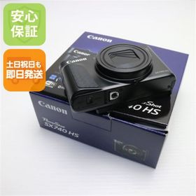 キヤノン(Canon)の新品 PowerShot SX740 HS ブラック M666(コンパクトデジタルカメラ)