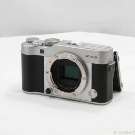 〔中古〕富士フイルム(FUJIFILM) FUJIFILM X-A3 ボディ シルバー〔262-ud〕