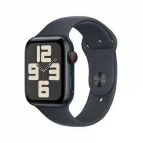 【未使用】Apple Apple Watch SE2 44mm Cellular ミッドナイトアルミニウムケース/ミッドナイトスポーツバンド (M/L) MXGM3J/A【OSU301】保証期間3ヶ月