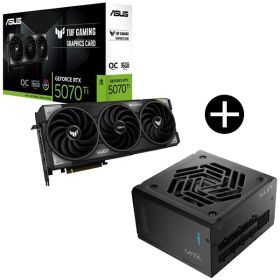 ASUS TUF-RTX5070TI-O16G-GAMING グラフィックボード + FSP VITA-1000GM ATX電源ユニット (1000W) セット 【KK9N0D18P】