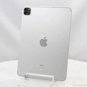 〔中古品〕 iPad Pro 11インチ 第2世代 128GB シルバー MY2W2J／A docomoロック解除SIMフリー【297】