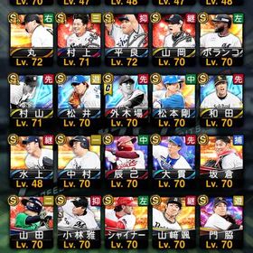 松井稼 村上 平良 外木場 村山 広沢 | プロスピAのアカウントデータ、RMTの販売・買取一覧