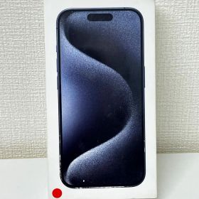 iPhone 15 Pro 256GB Blue Titanium 未開封新品【海外版SIM Free】