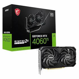 MSI GeForce RTX 4060 Ti VENTUS 2X BLACK 8G OC グラフィックスボード VD8517