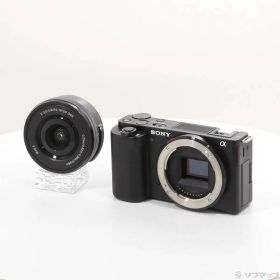 〔中古品〕 VLOGCAM ZV-E10L パワーズームレンズキット ブラック【349】