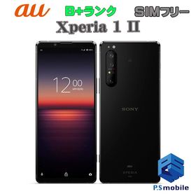 ★美品★SOG01 Xperia 1 II ブラック 233313-