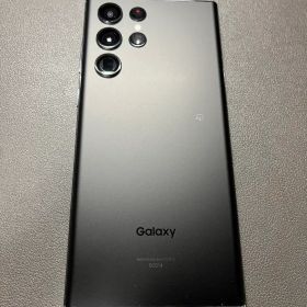 中古 Samsung Galaxy S22 Ultra ブラック 256GB