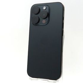 ◇【Apple アップル】iPhone 15 Pro 128GB SIMフリー MTU73J/A スマートフォン ブラックチタニウム バッテリー最大容量100％