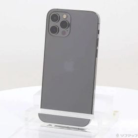 〔中古品〕 iPhone12 Pro 128GB グラファイト MGM53J／A SIMフリー【198】
