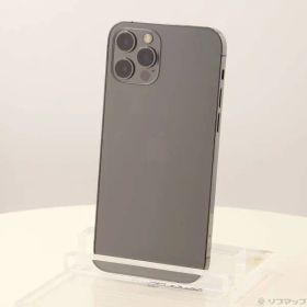 〔中古品〕 iPhone12 Pro 256GB グラファイト MGM93J／A SIMフリー【377】