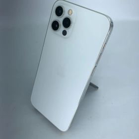【中古・バッテリー劣化・フレームキズ有】iPhone 12 Pro 256GB シルバー simロック解除済
