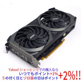 【中古】MSI製グラボ GeForce RTX 3060 Ti VENTUS 2X 8G OCV1 LHR PCIExp 8GB
