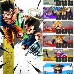 初期 合体ゴジータ7凸 ジャネンバ6凸 合体13号3凸 ULゴジータブルー 石回収可能 | ドラゴンボールレジェンズのアカウントデータ、RMTの販売・買取一覧