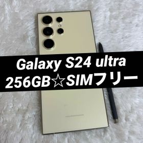 Galaxy S24 ultra 256GB チタニウムイエロー i60