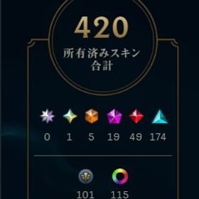 引退 | LoL(リーグオブレジェンド)のアカウントデータ、RMTの販売・買取一覧