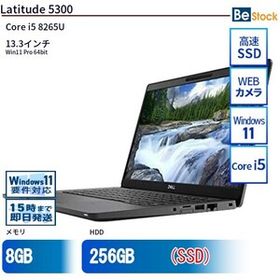 中古 ノートパソコン Dell デル 13インチ Latitude 5300 5300 Core i7 メモリ：16GB SSD搭載 6ヶ月保証